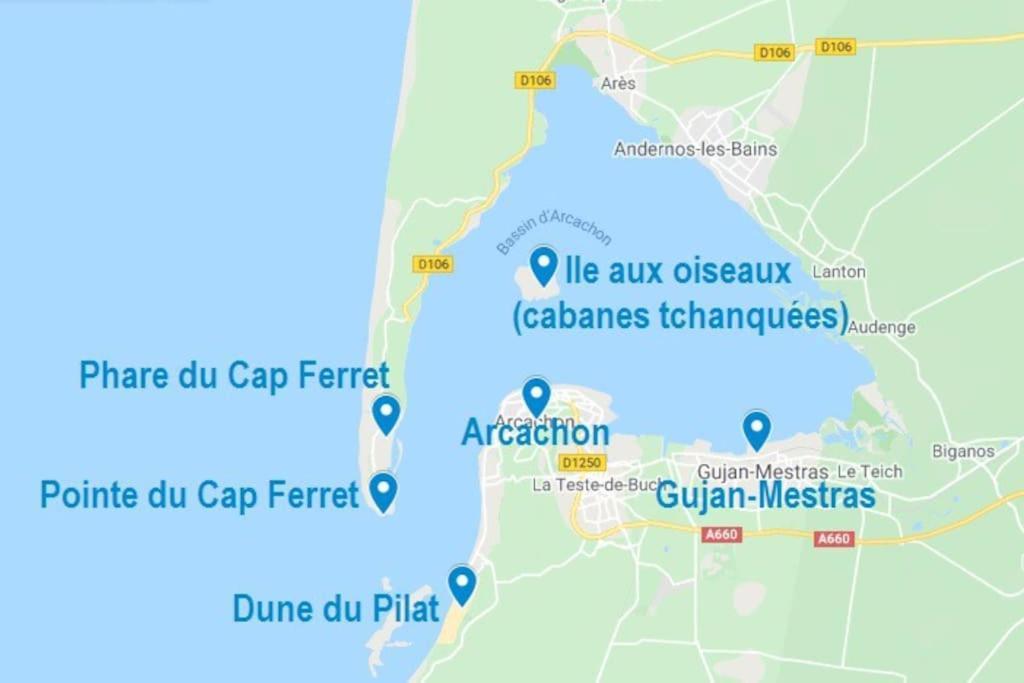 Le Faiere Audenge别墅 外观 照片